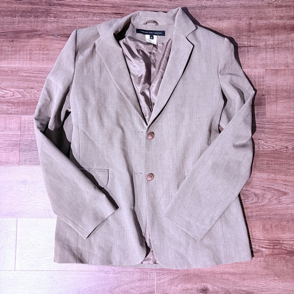 Tan Blazer Jacket